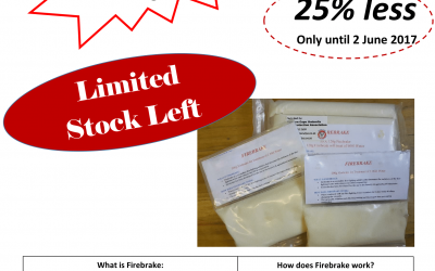 Firebrake Gel Special – Limited Stock available