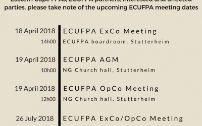 ECUFPA News – 18 January 2018